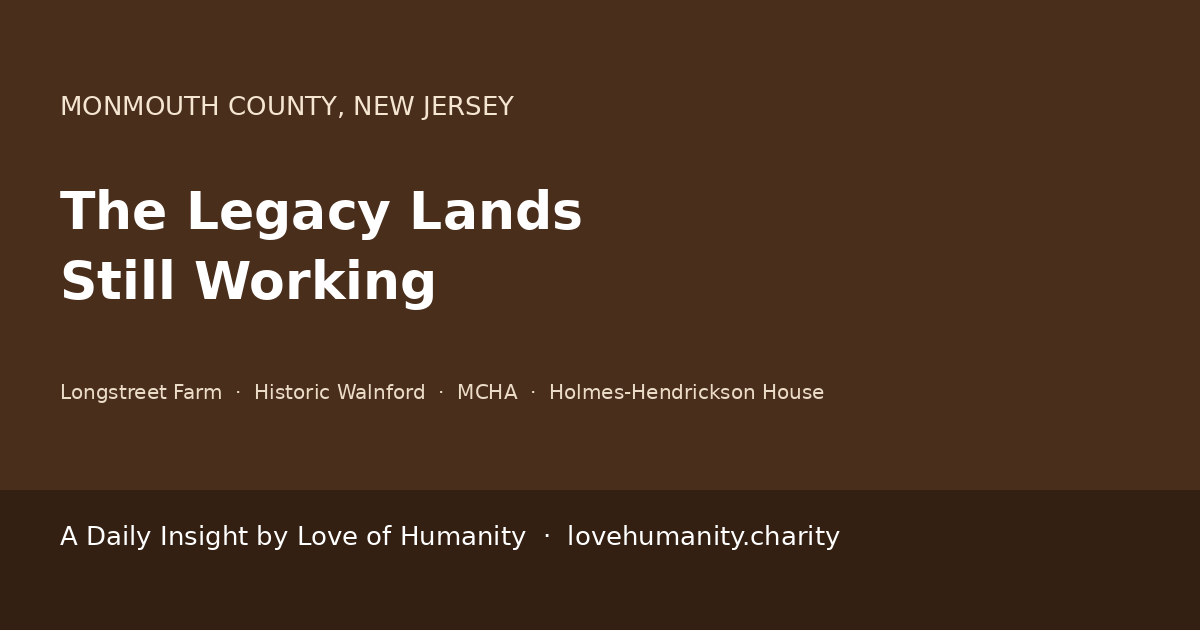 The Legacy Lands Still Working